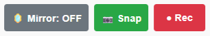Recording and snapshot buttons